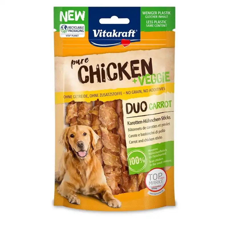 Bastoncini carote&pollo Chicken Veggie 80 g Premium