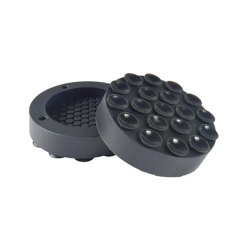 Antivibranti neri in silicone Ø 4,5 cm 4 pz Betaalbaar