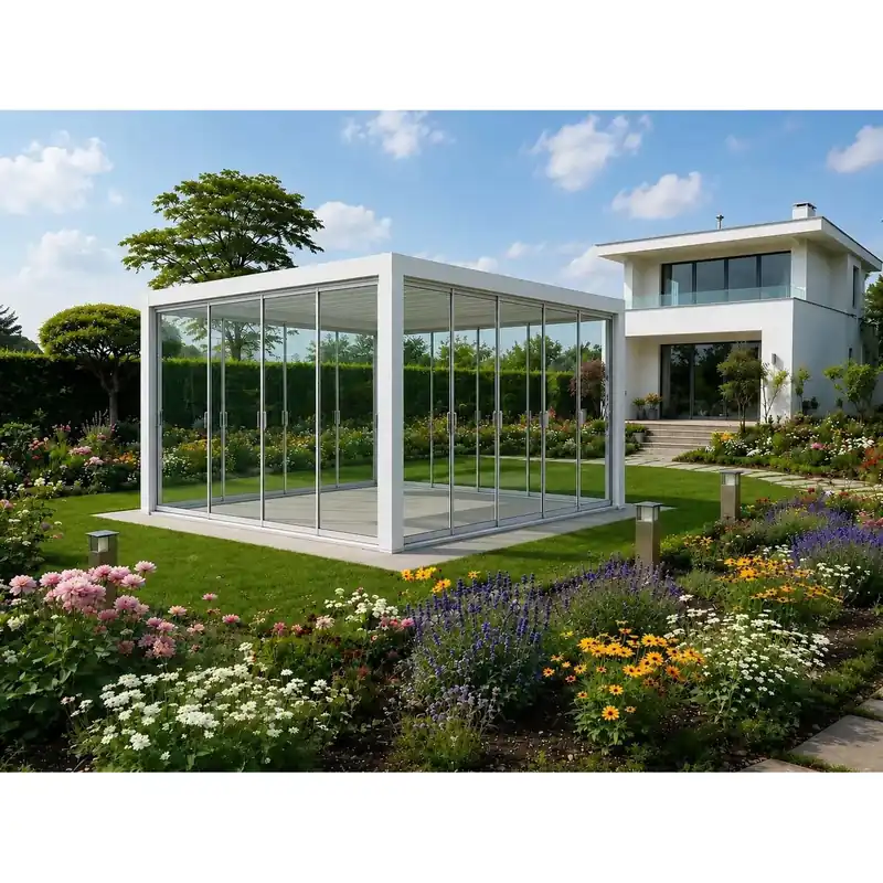 Alleen Vandaag Vetrata fissa pergola Myara 4x2,5 m anodizzato