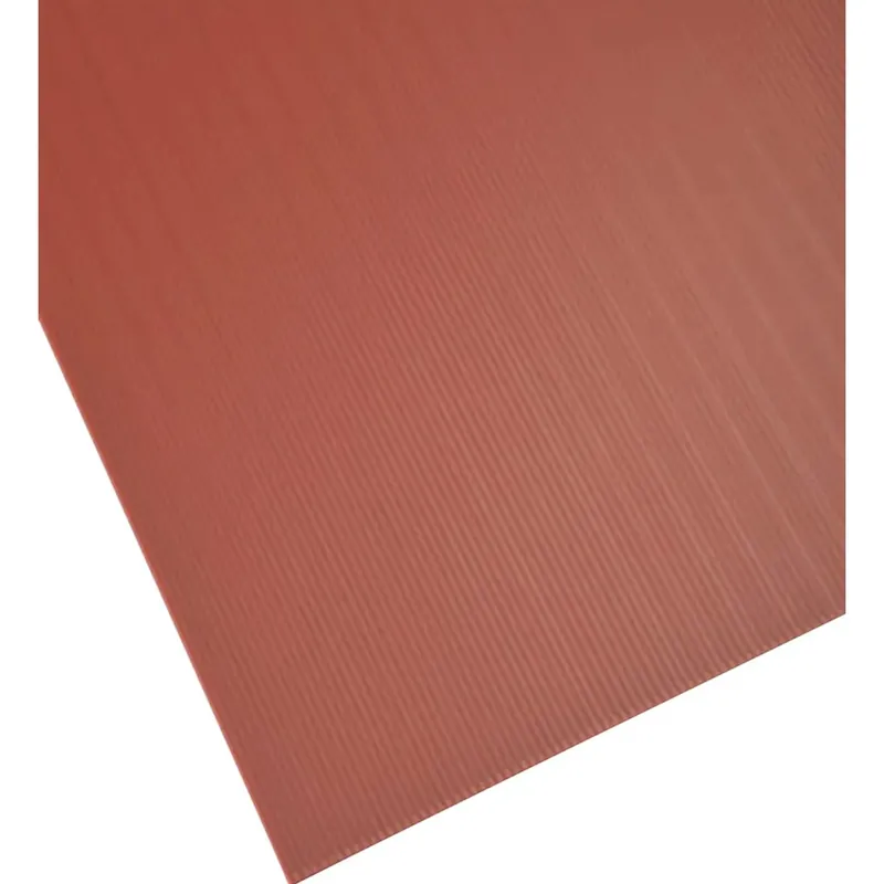 Actieprijs Lastra alveolare in polipropilene Plastonda 50x100 cm sp 2,5 mm marrone