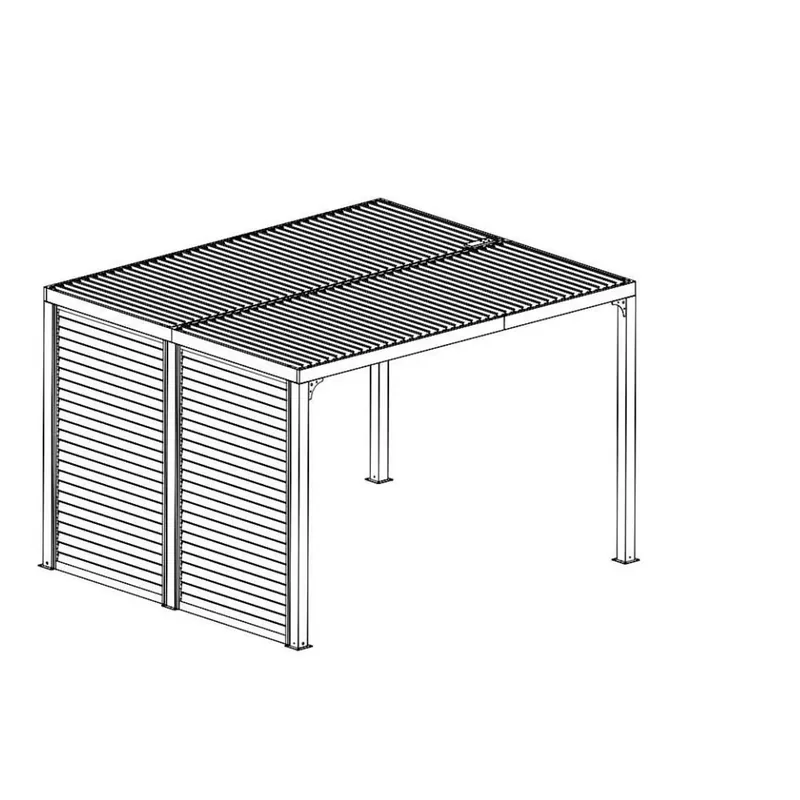 Veneziana in alluminio 300 cm per pergola 3630 e 2430 Lage Prijs