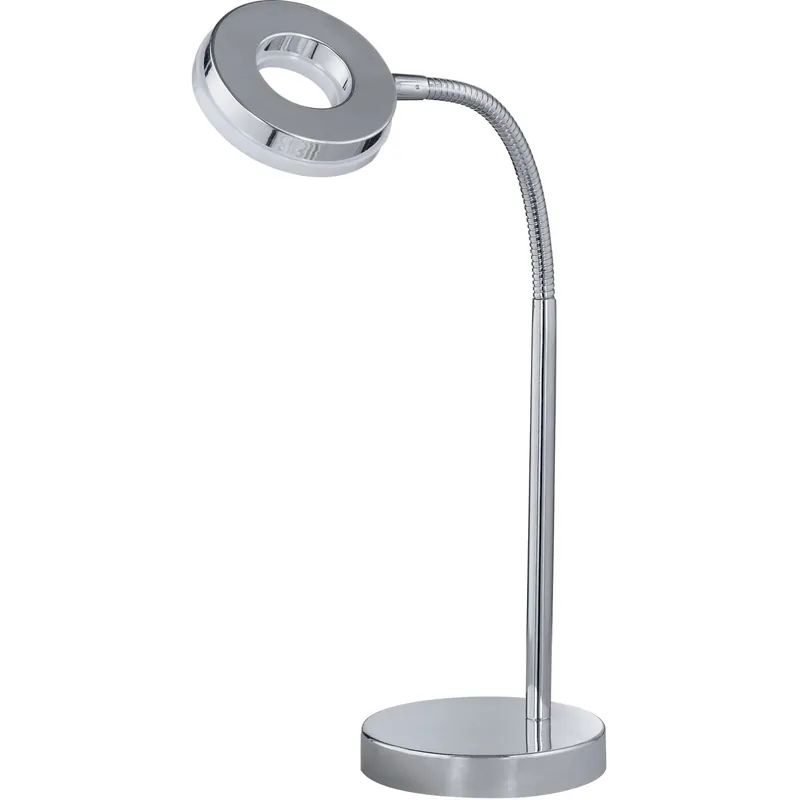 Aanbieding Trio lampada da tavolo LED Rennes flessibile cromo 40 cm
