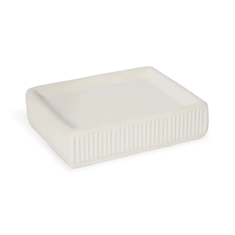 Voordeelprijs Portasapone da appoggio Zoè in ceramica bianco