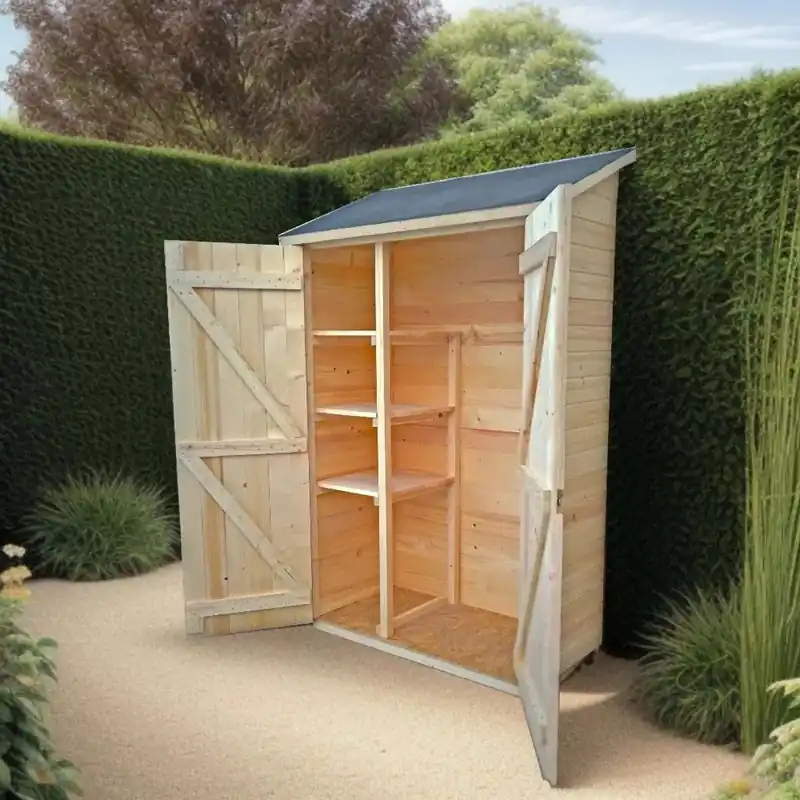Aanbieding Casetta da giardino in legno sp 16 mm H206xL132xP65 cm
