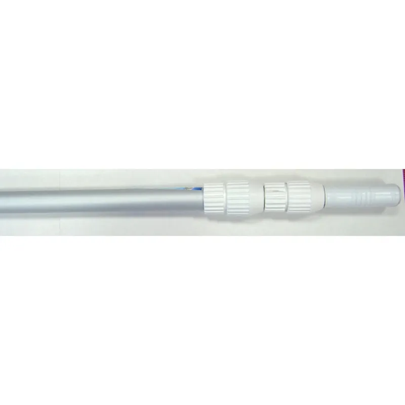 Asta telescopica argentata 1,20-3,60 m Favoriet