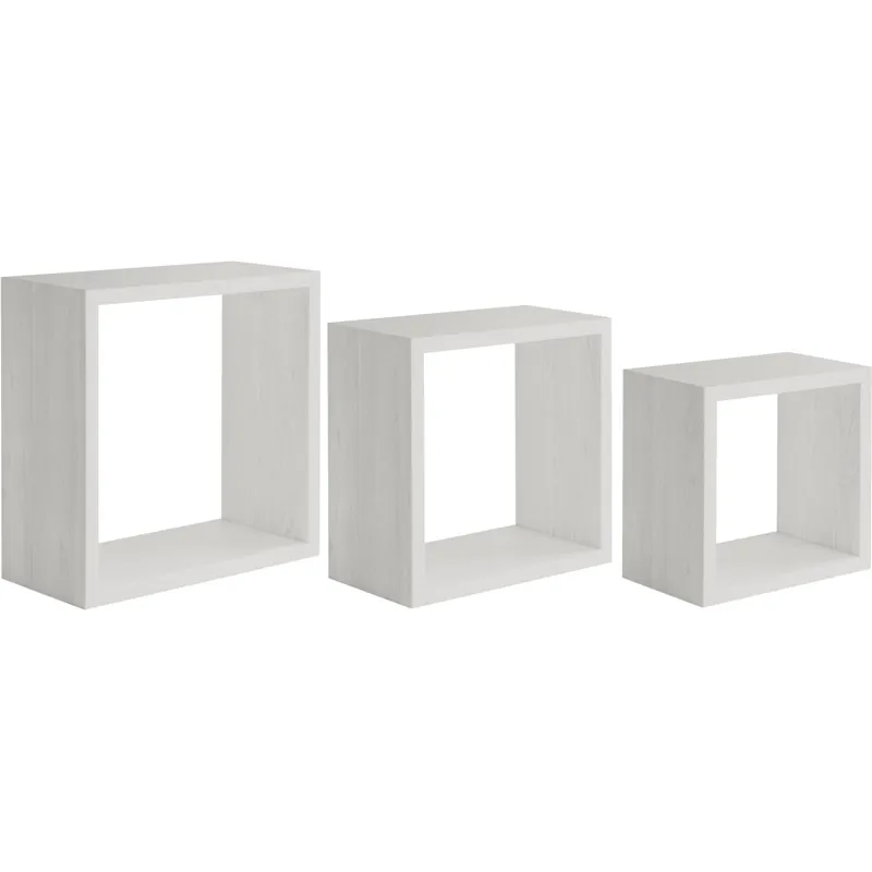 Aanbieding Mensola in legno Incubo 35x35x15,5 cm rovere sbiancato