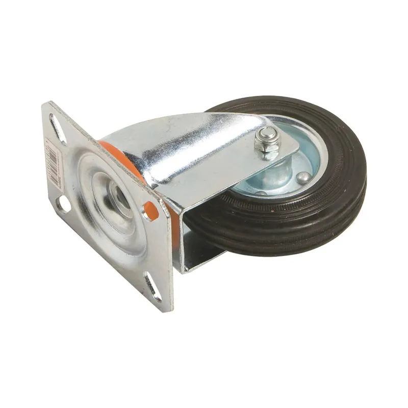 Weekendaanbieding Rotella sterzante per trasporto ruota in gomma Ø 100 mm P 70 kg