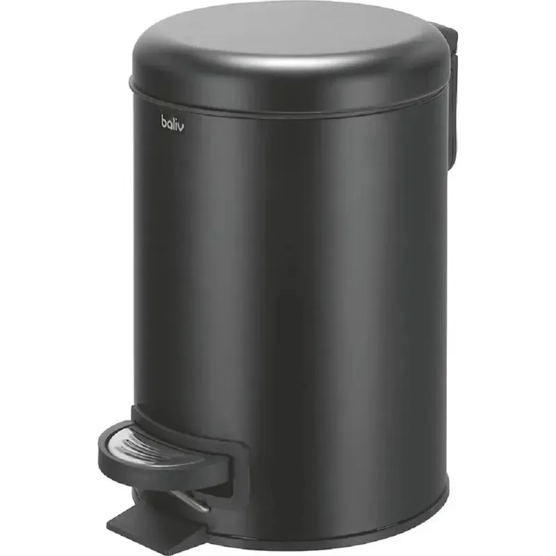 Aanbieding Cestino da bagno in metallo 3 l nero