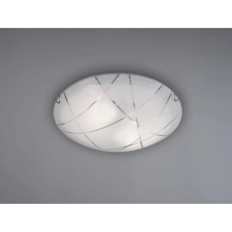 Voordeelprijs Plafoniera LED Sandrina 2 luci Ø40cm bianco