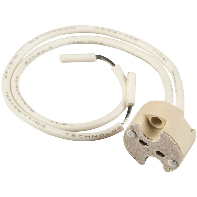 2 portalampada 24 V in steatite, attacco G4 e GZ4 - GX5.3 - G6.35 - GY6.35 avori Laatste Kans