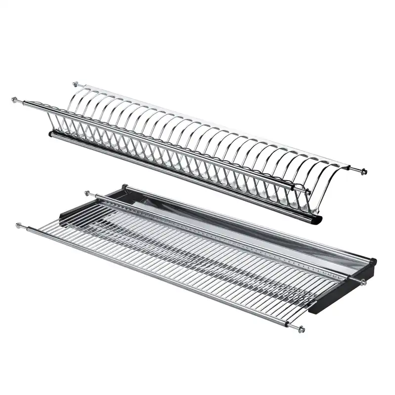 Goedkoop Scolapiatti in acciaio inox per pensili da 60 cm