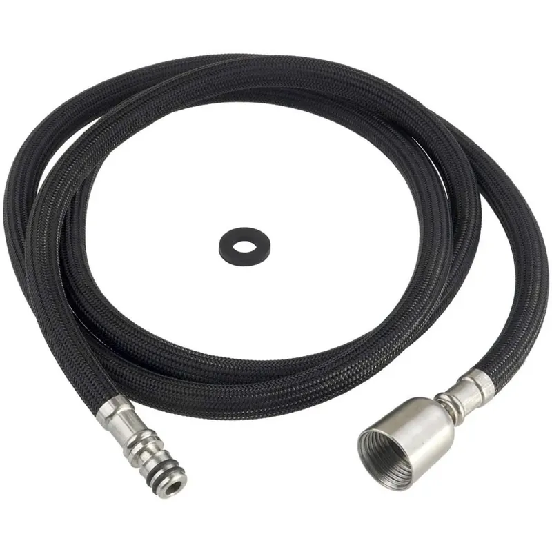 Aanbieding Flessibile per rubinetti da cucina con bocca estraibile nylon Nero