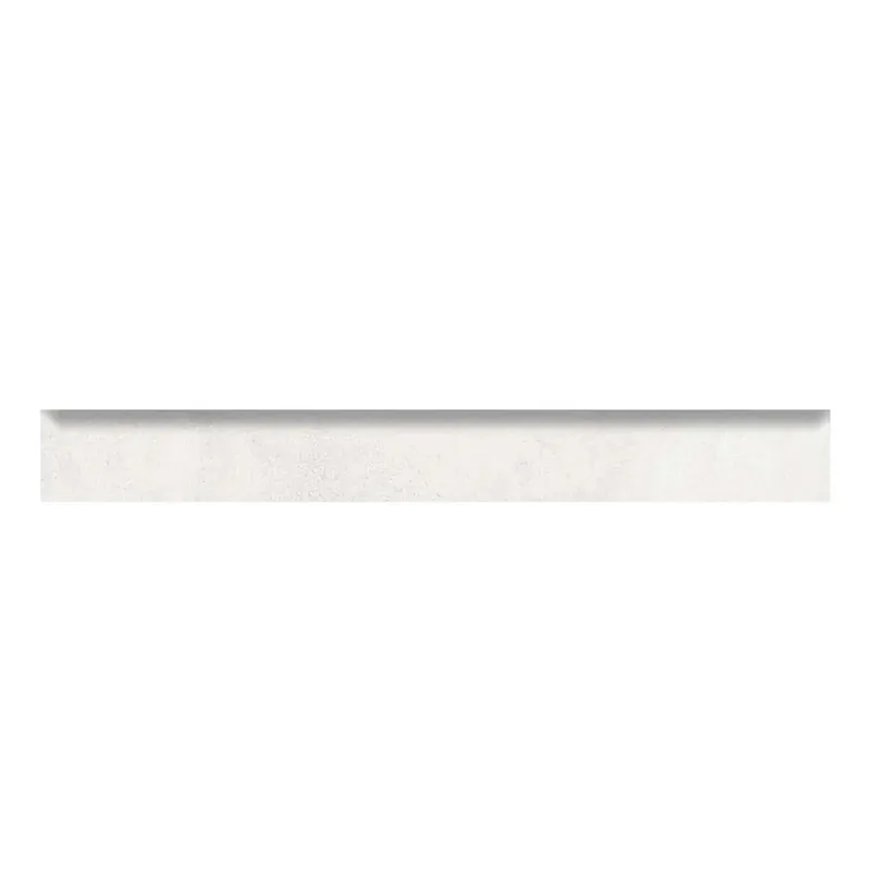 Tijdelijk Beschikbaar Battiscopa in gres porcellanato EaFive Up Gesso 7,5x60 cm