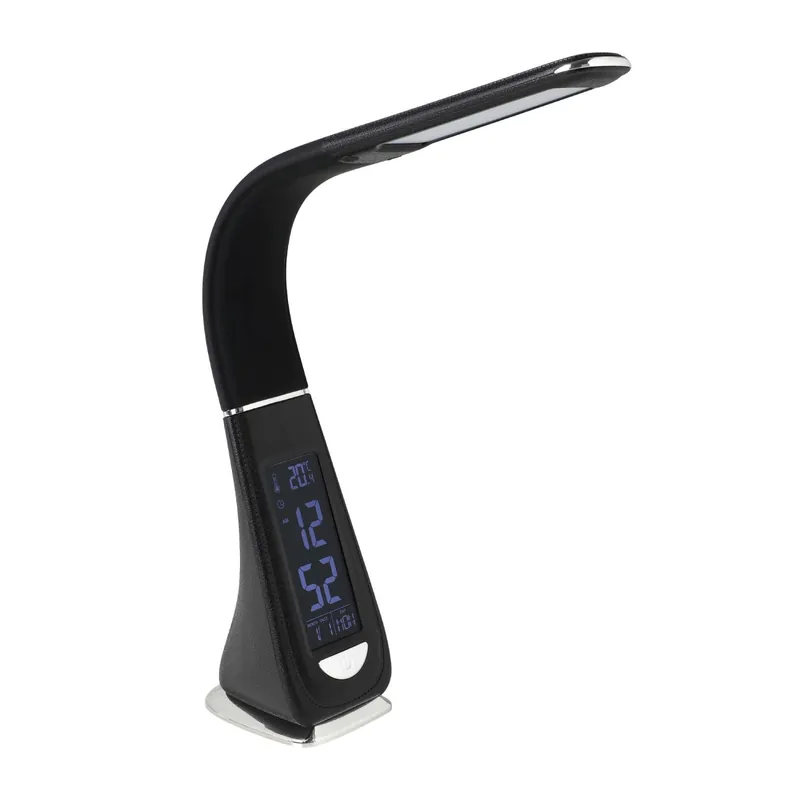 Voordeelprijs Lampada da tavolo LED Eglo Cognoli 4,4W 5000K 430Lm L7x10xH51 cm plastica nero