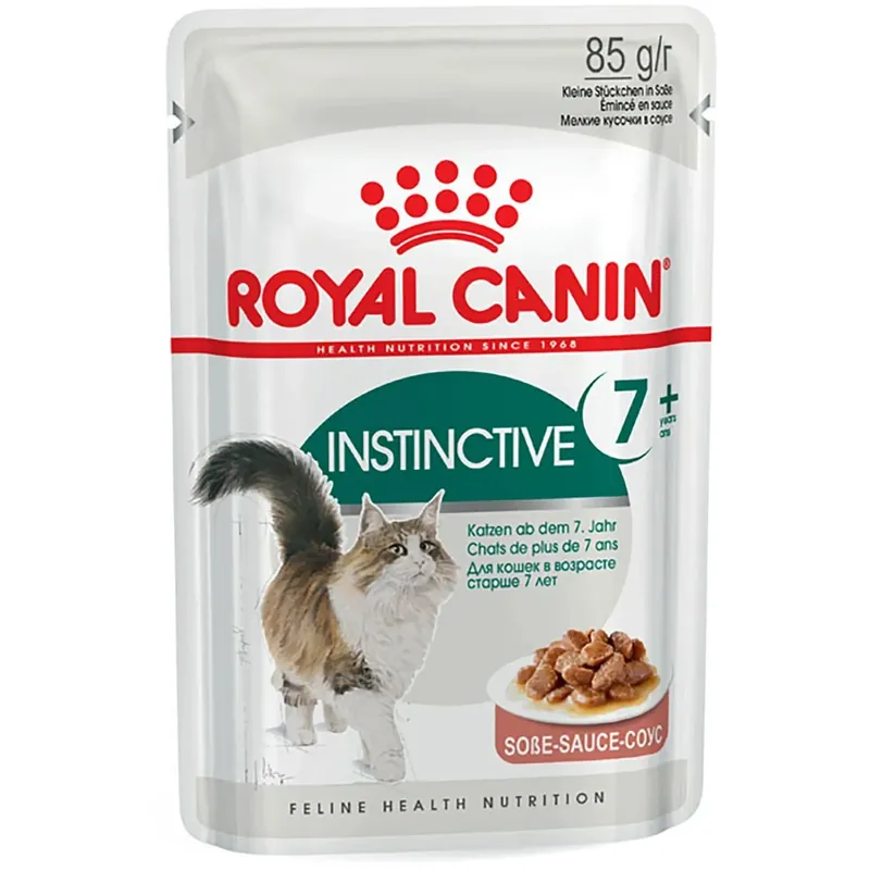 Weekendaanbieding Cibo umido per gatti Royal Canin Instinctive 7+ in salsa 85 gr