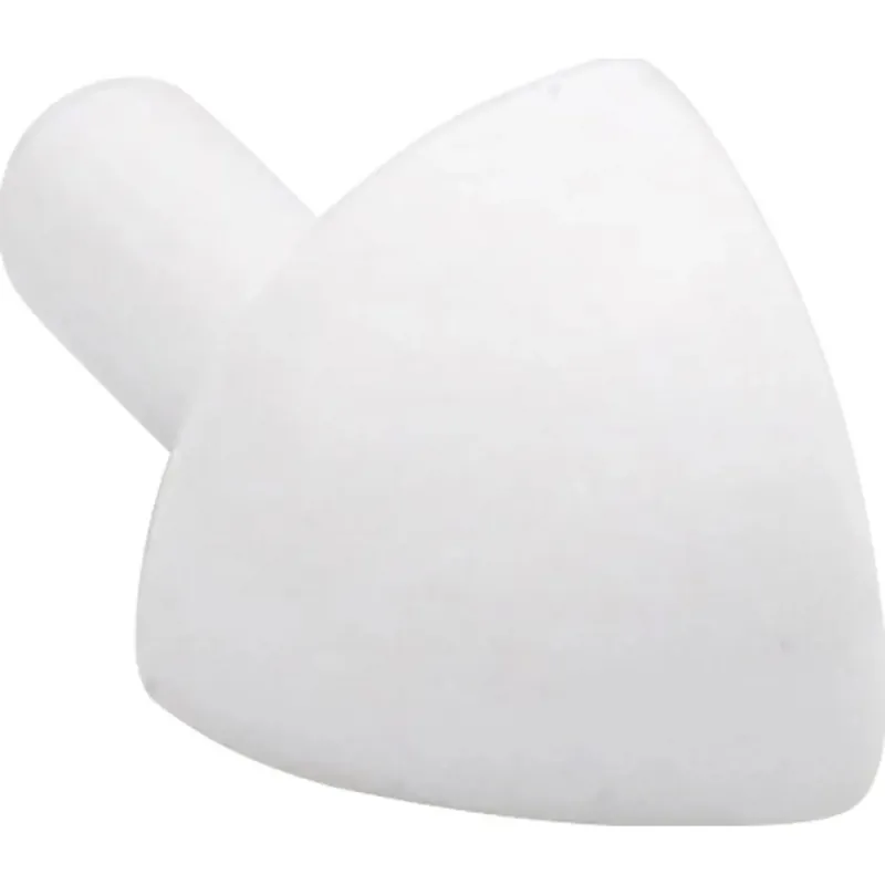 Uitverkoop Profilo terminale a quarto di tondo angolo esterno PVC bianco lucido 8 mm
