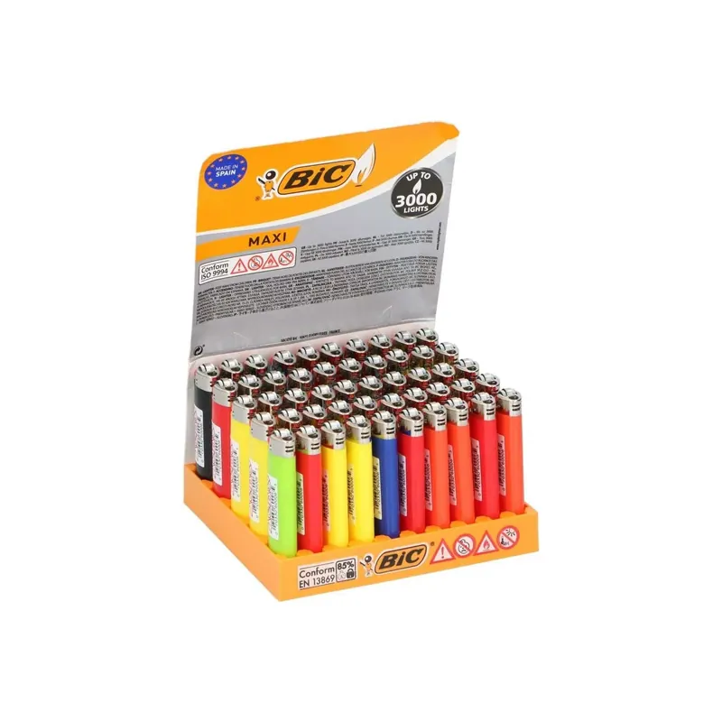 Accendino Pietra Maxi BIC colori assortiti Favoriet