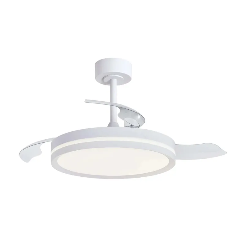 Weekendaanbieding Plafoniera ventilatore LED Luna 5710 lm 3000-5000 K Ø106x 32,5x45 cm