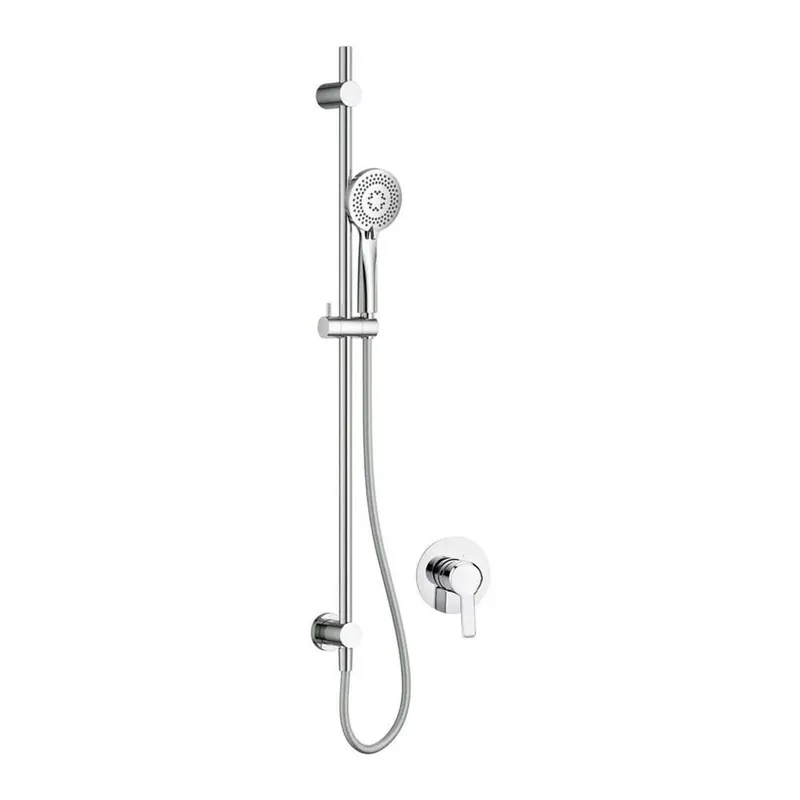 Veilige Betaling Set doccia incasso con asta scorrimento Idrostile cromo