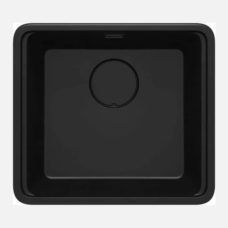 Aanbieding Lavello 1 vasca Idrostile Varadero 450x230 mm nero