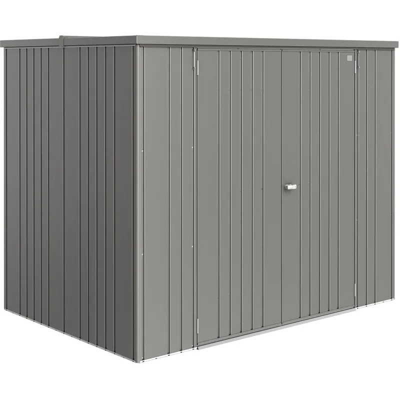 Beperkt Aanbod Armadio da esterno Biohort L 230 cm grigio quarzo metallizzato
