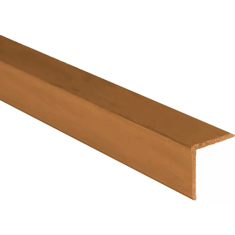 Beperkt Aanbod Paraspigolo in pvc noce chiaro 30 mm x 30 mm