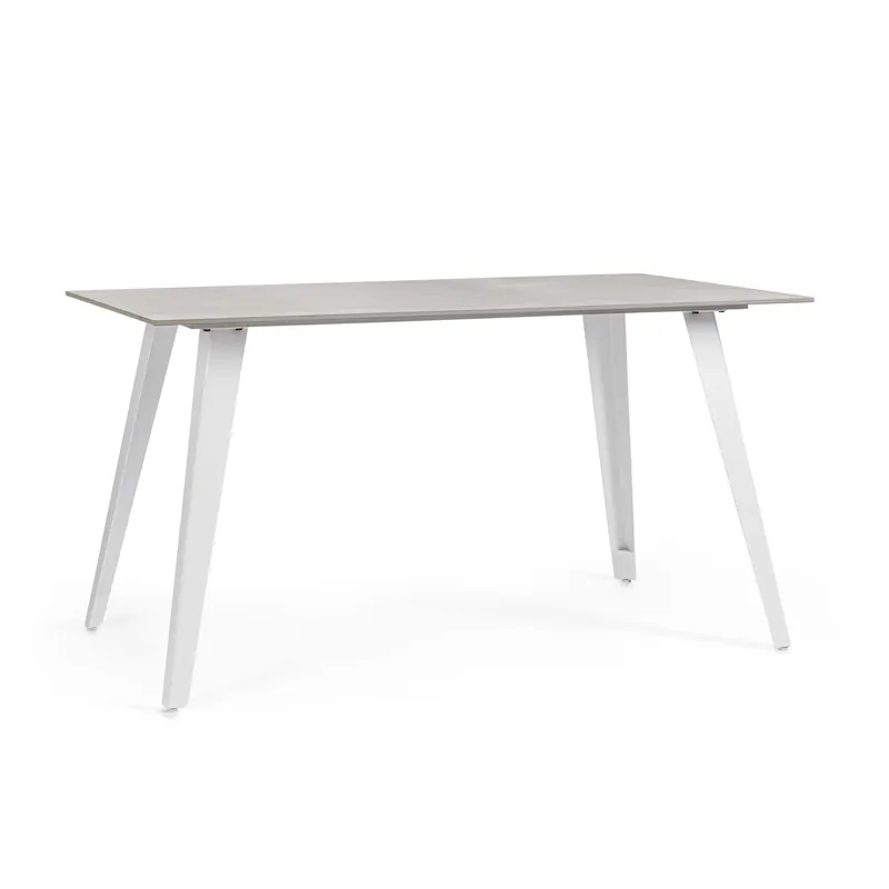 Weekendaanbieding Tavolo Arjeta 140x80 cm bianco