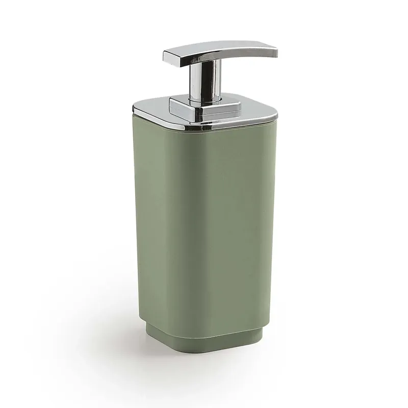Beperkt Aanbod Dosasapone bagno Seventy in resine termoplastiche Ekoplà verde salvia