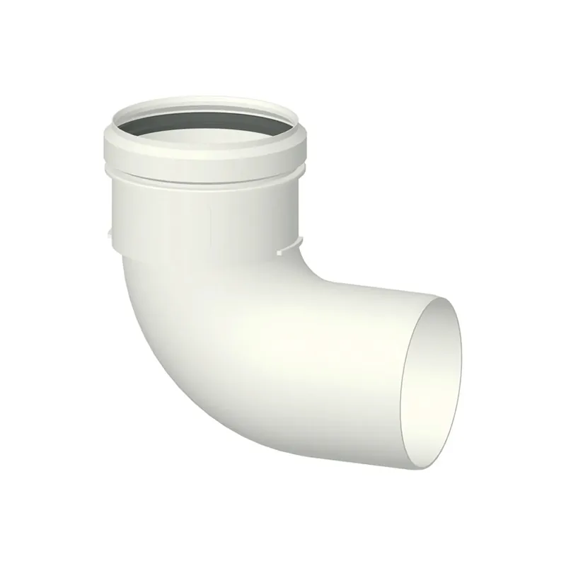 Curva in plastica a 90° Ø 80 mm Direct Verzonden
