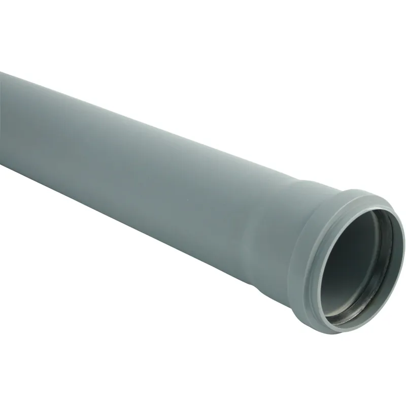 Actieprijs Tubo HT con manicotto a innesto DN 50 Grigio 150 mm Marley