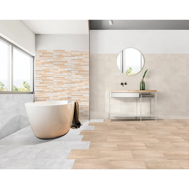 Voordeelprijs Piastrella in gres Stone Tendance grigio 30x60 cm 1,44 m²