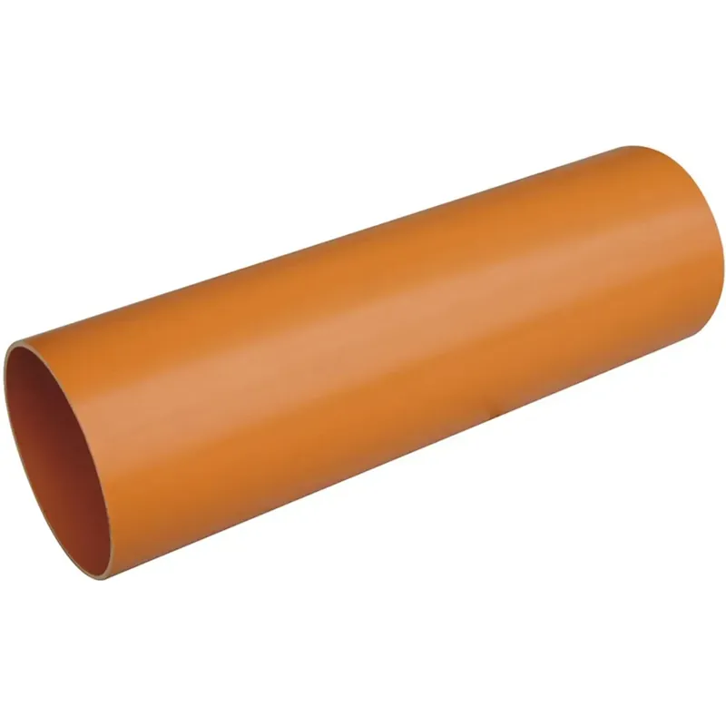 Weekendaanbieding Tubo in PVC arancione Ø 63 mm - 1 m