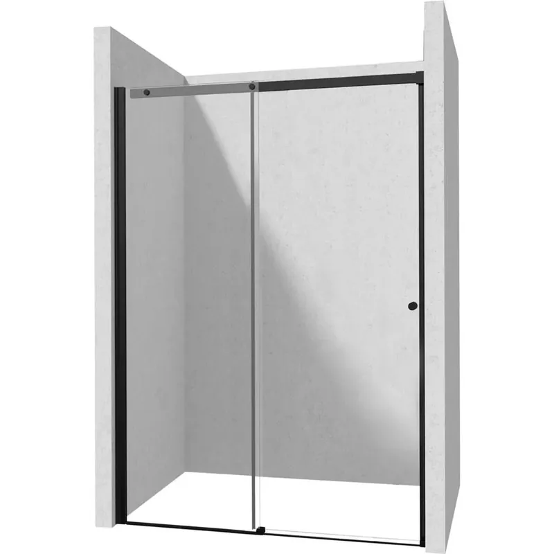 Actieprijs Porta doccia scorrevole Idrostile 170x200 cm Nero