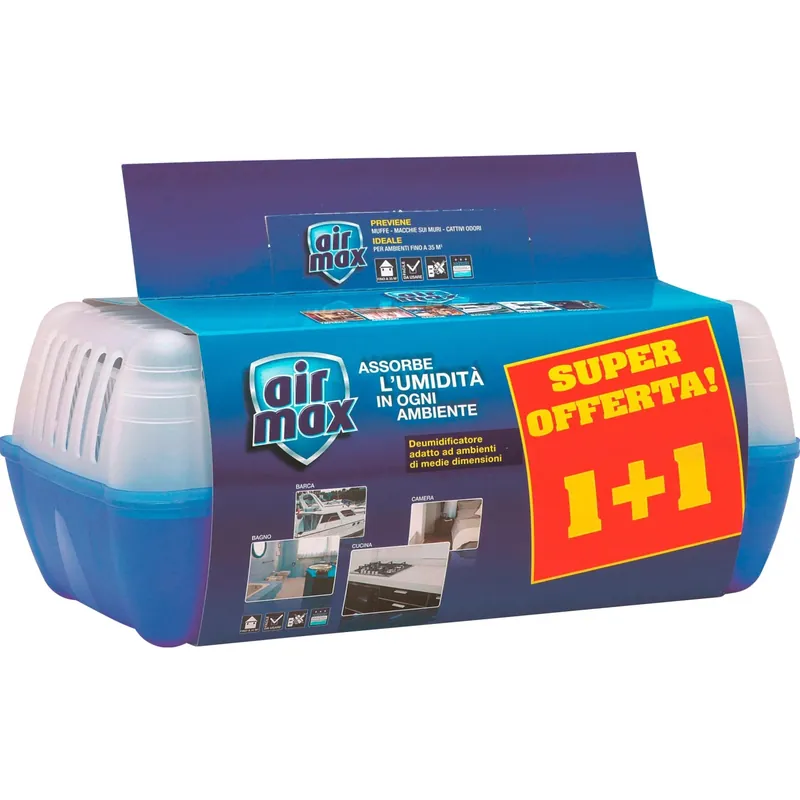 Actieprijs Kit assorbiumidità Air Max Kit Deo con ricarica 1+1
