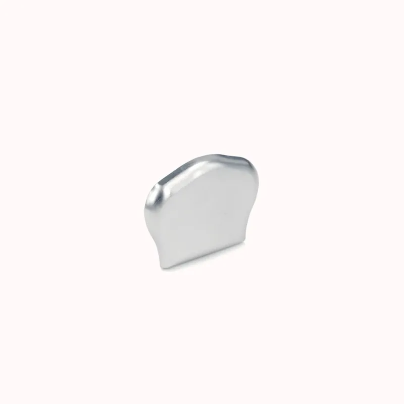 Aanbieding Terminale in ottone cromo-satinato per corrimano 62 mm x 45 mm