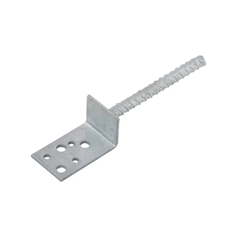 Voordeelprijs Supporto per palo a L da incementare 150x50x40 mm