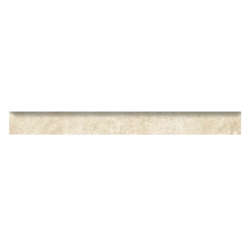 Beste Prijs Battiscopa in gres porcellanato EaRoman Stone Beige 7,5x60 cm