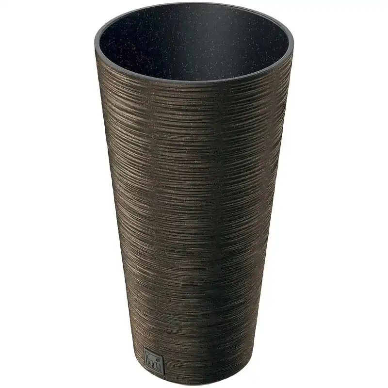 Voordeelprijs Vaso Furu Eco Wood in plastica 30x57,5 cm Coffee