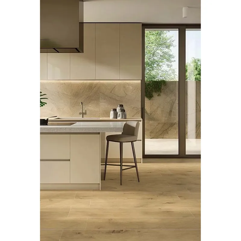 Beperkte Voorraad Piastrella in gres porcellanato Ea-Foresta acero 20x121 cm 1,46 m²