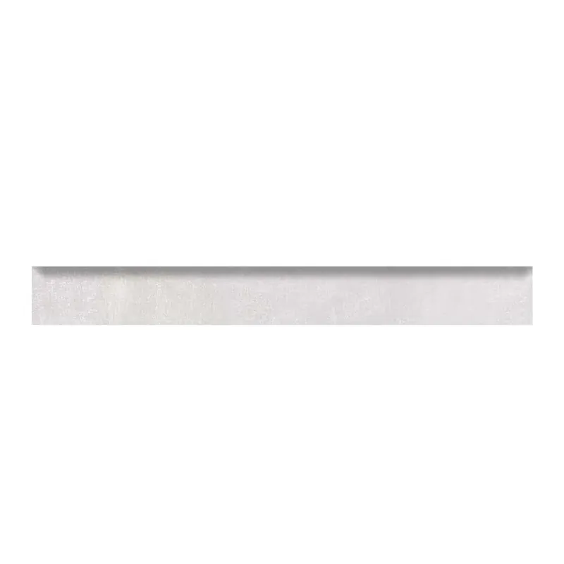 Battiscopa in gres porcellanato EaFive Up Platino 7,5x60 cm Direct Beschikbaar