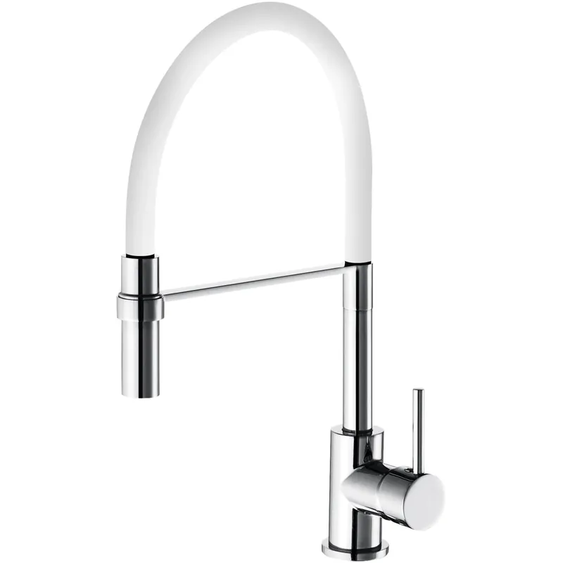 Rubinetto cucina monocomando Winter canna alta bianco Exclusieve Aanbieding