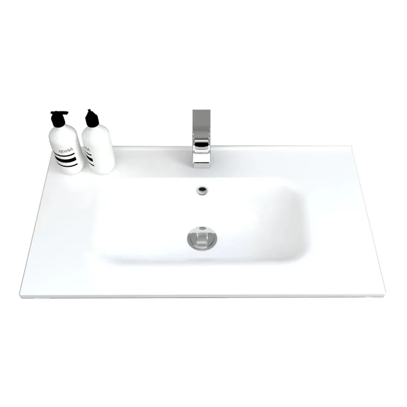 Weekendaanbieding Lavabo bianco in ceramica 80 cm