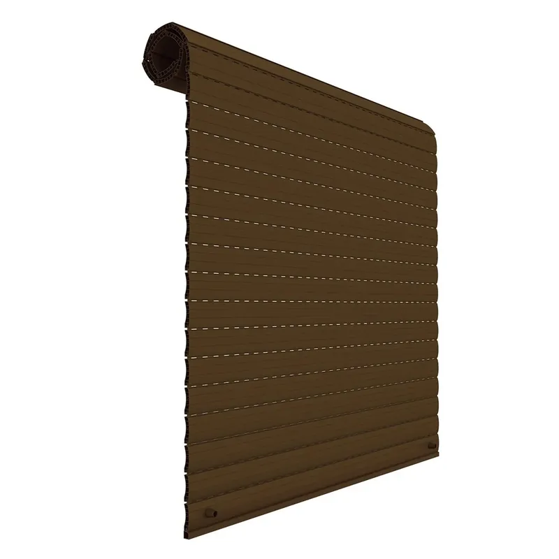 Tapparella PVC Roma L 173 x H 160 cm marrone Premium