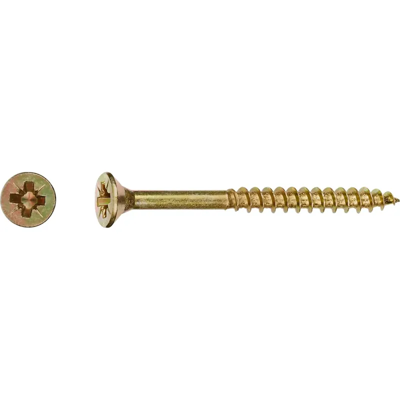 Weekendaanbieding LUX-TOOLS Vite universale LUX-TOOLS testa svasata piana Ø 4x40 mm Pozidriv 25 p