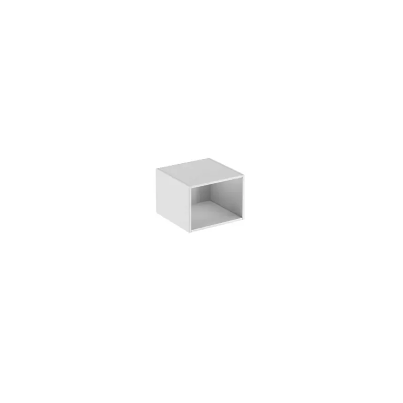 Actieprijs Mobile bagno base sospesa 1 vano Caren 25x25x50,8 cm bianco
