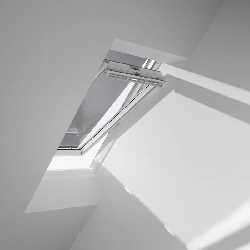 Tenda parasole Velux manuale da esterno in rete nera Premium