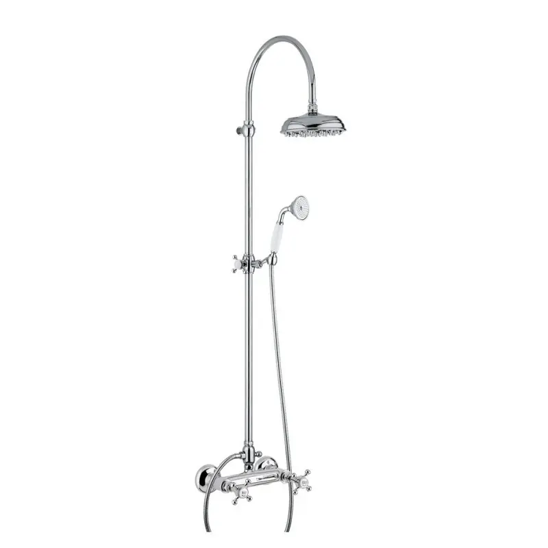 EDWARD GRUPPO DOCCIA ESTERNO C/STELO COMPLETO Uitverkoop