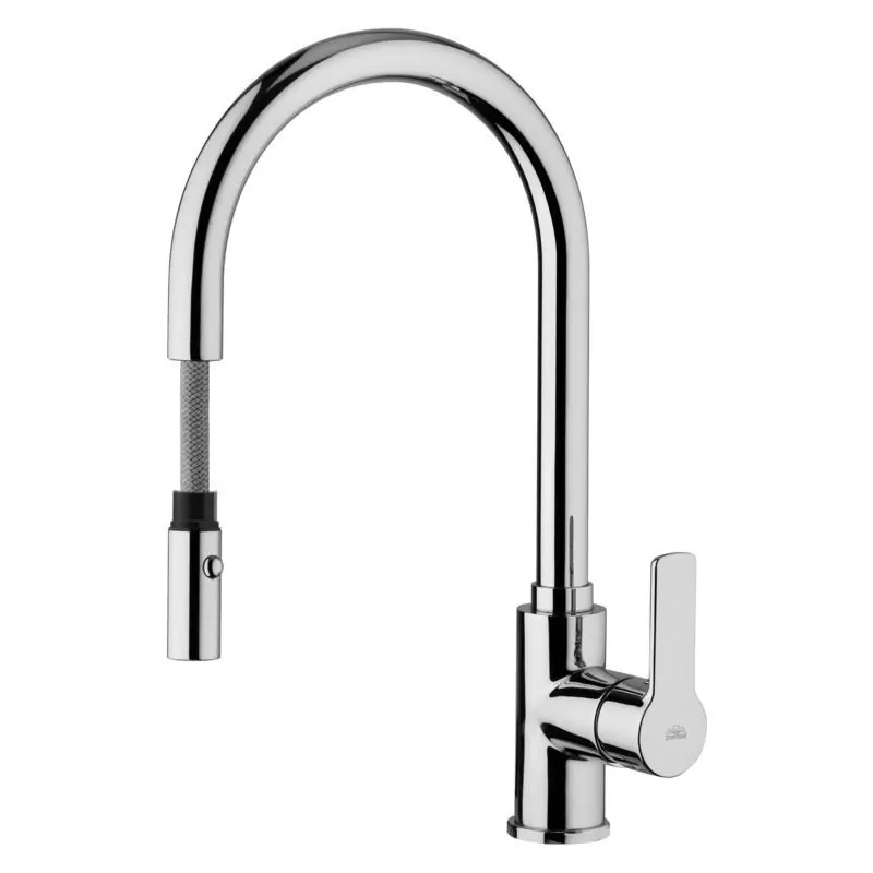 RED MISCELATORE LAVELLO C/DOCCIA ESTRAIBILE IN METALLO Aanbieding