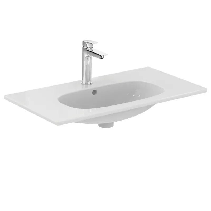 Nu Kopen TESI LAVABO TOP 800MM BIANCO LUCIDO