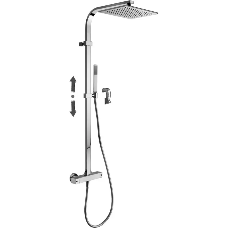 Actieprijs COLONNA DOCCIA CITY C/MISCELATORE TERMOSTATICO